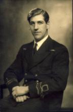 <p>1944 – George Whalley’s engagement photo</p>